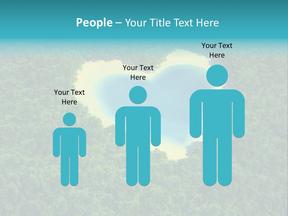 Heart Nature PowerPoint Template