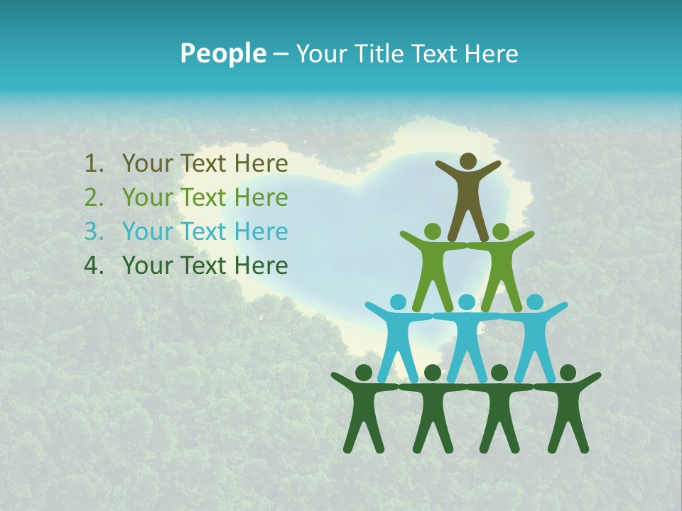 Heart Nature PowerPoint Template