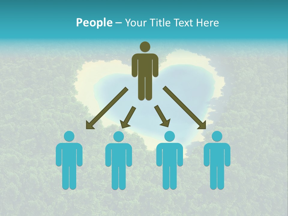 Heart Nature PowerPoint Template