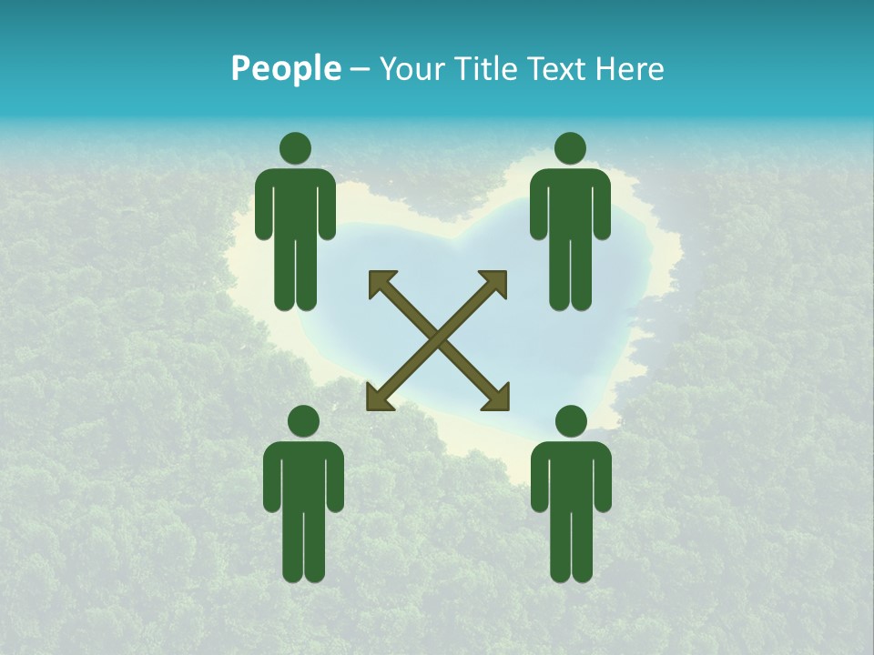 Heart Nature PowerPoint Template