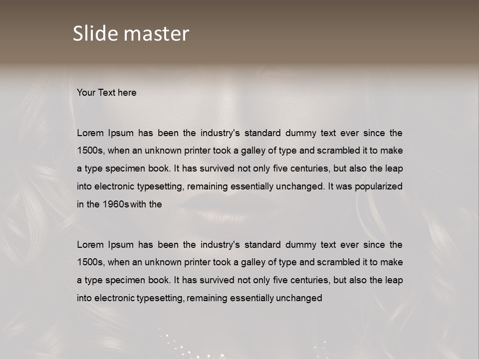 S Vogue Pretty PowerPoint Template