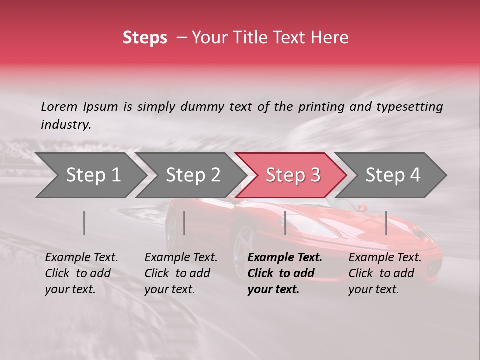 Cars Powerpoint Template PowerPoint Template