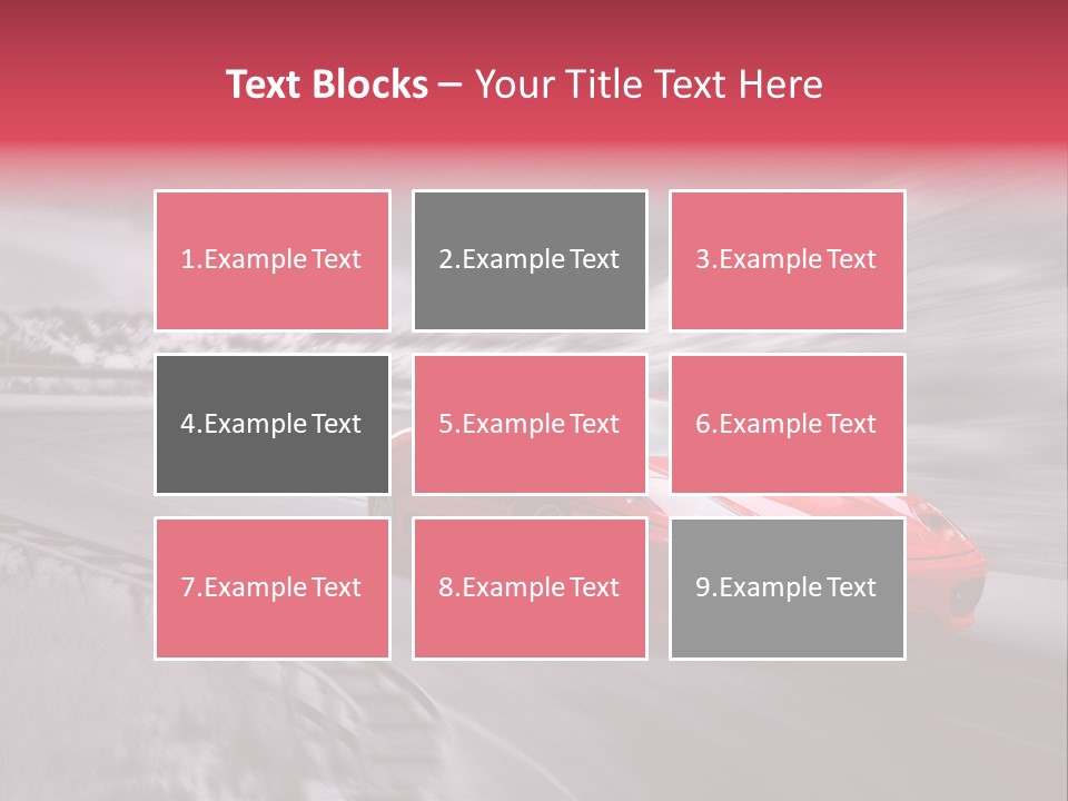 Cars Powerpoint Template PowerPoint Template