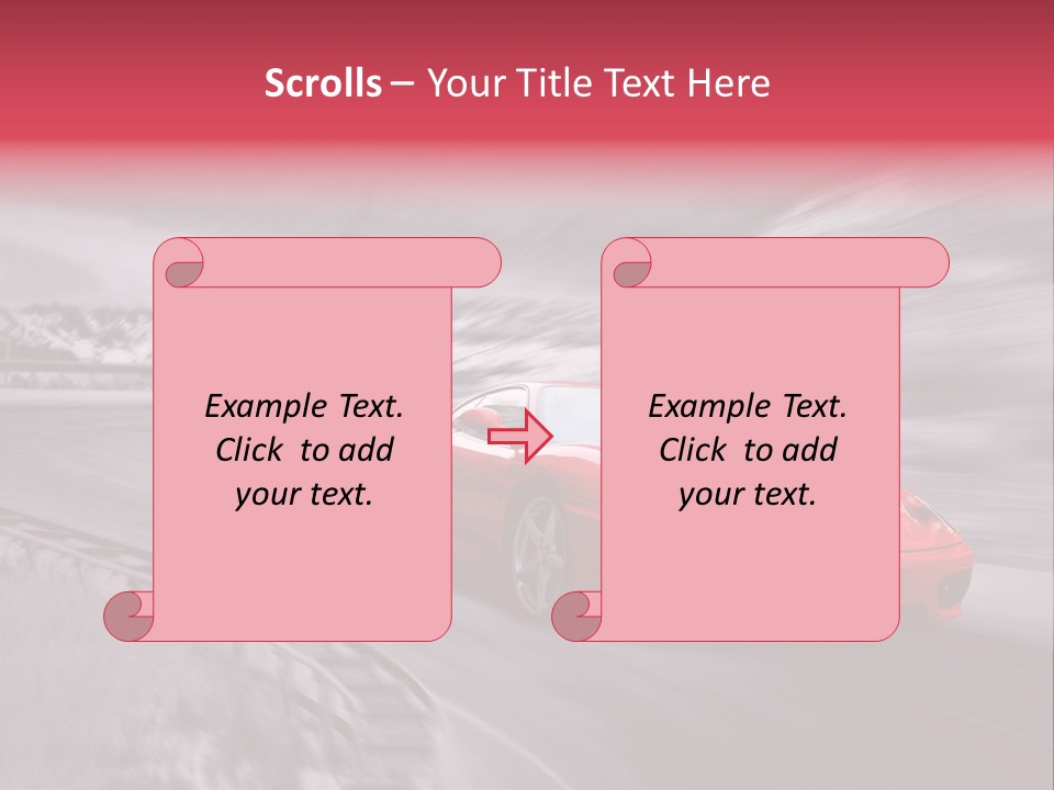 Cars Powerpoint Template PowerPoint Template