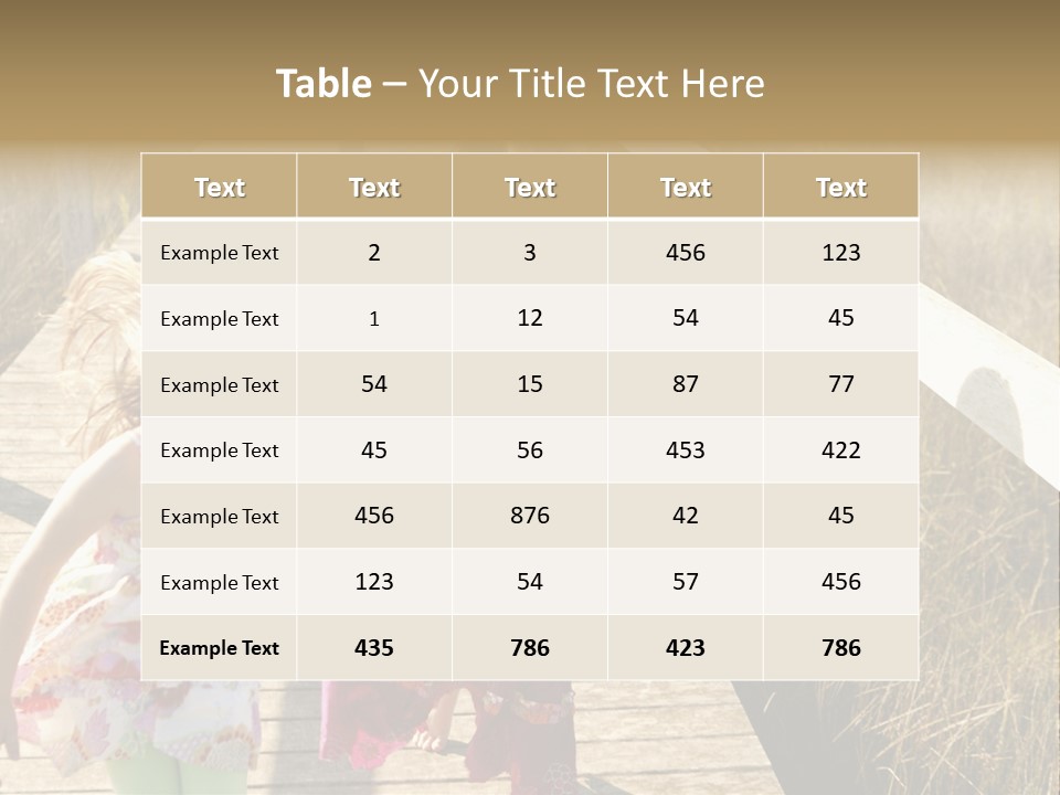 Female Purple Joy PowerPoint Template