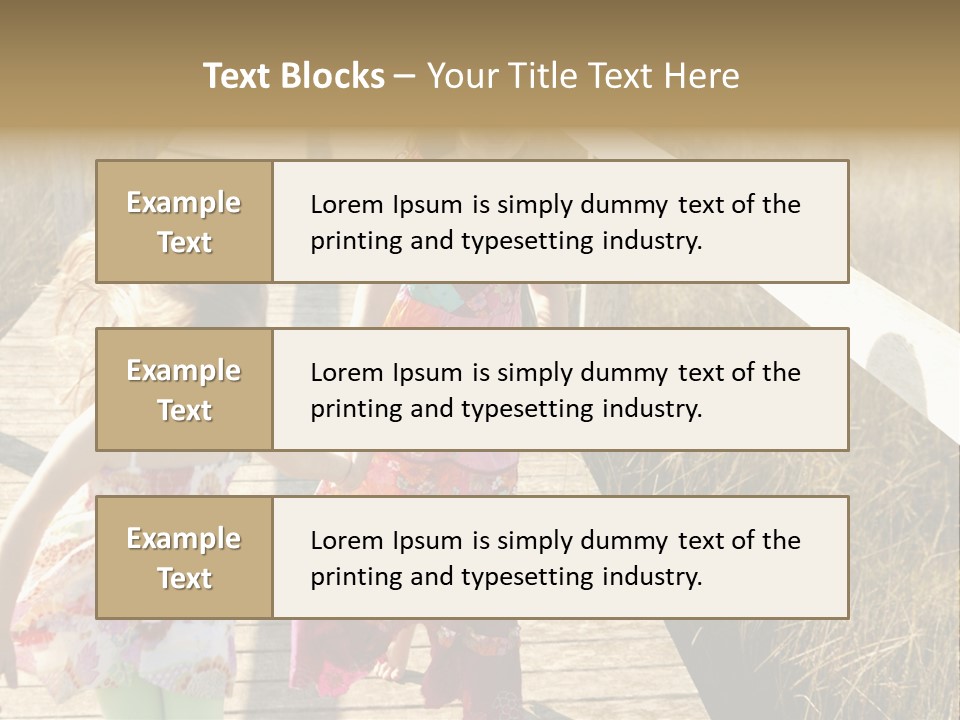 Female Purple Joy PowerPoint Template