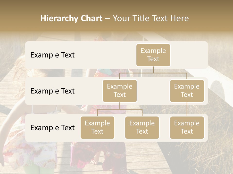Female Purple Joy PowerPoint Template