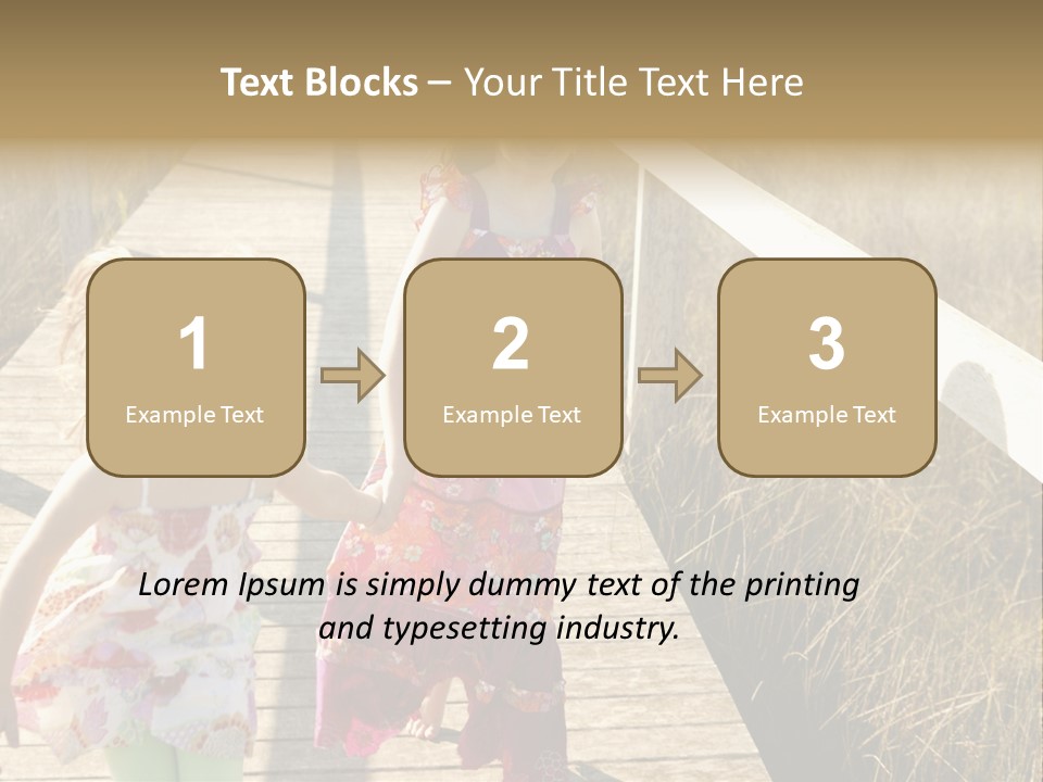 Female Purple Joy PowerPoint Template