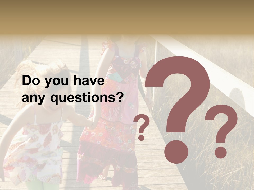 Female Purple Joy PowerPoint Template