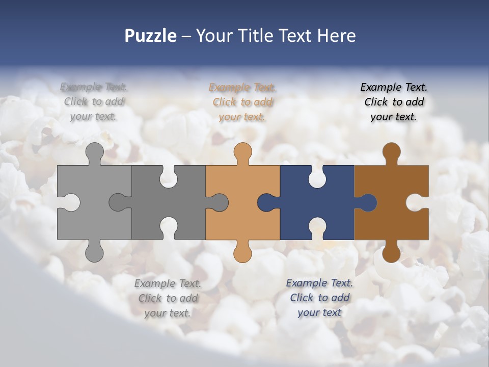 White Entertainment Cozy PowerPoint Template