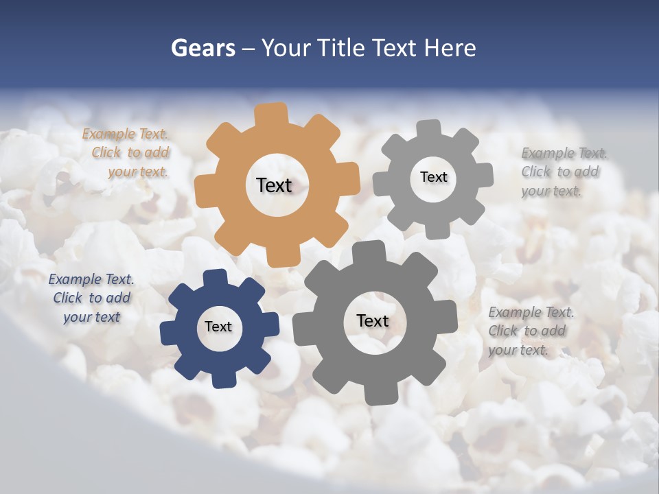 White Entertainment Cozy PowerPoint Template