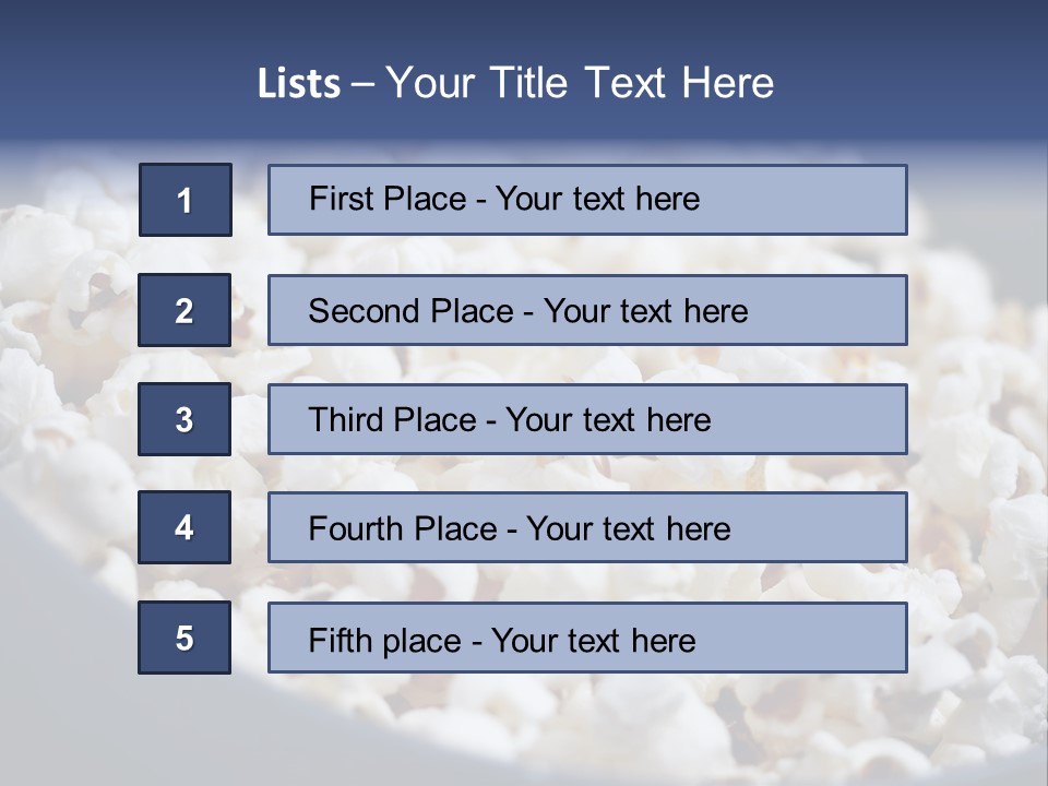 White Entertainment Cozy PowerPoint Template