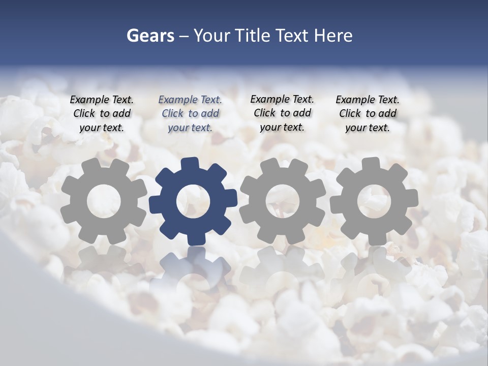 White Entertainment Cozy PowerPoint Template