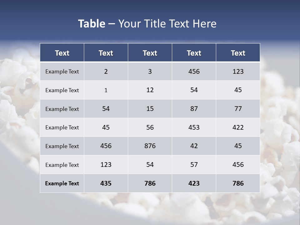 White Entertainment Cozy PowerPoint Template