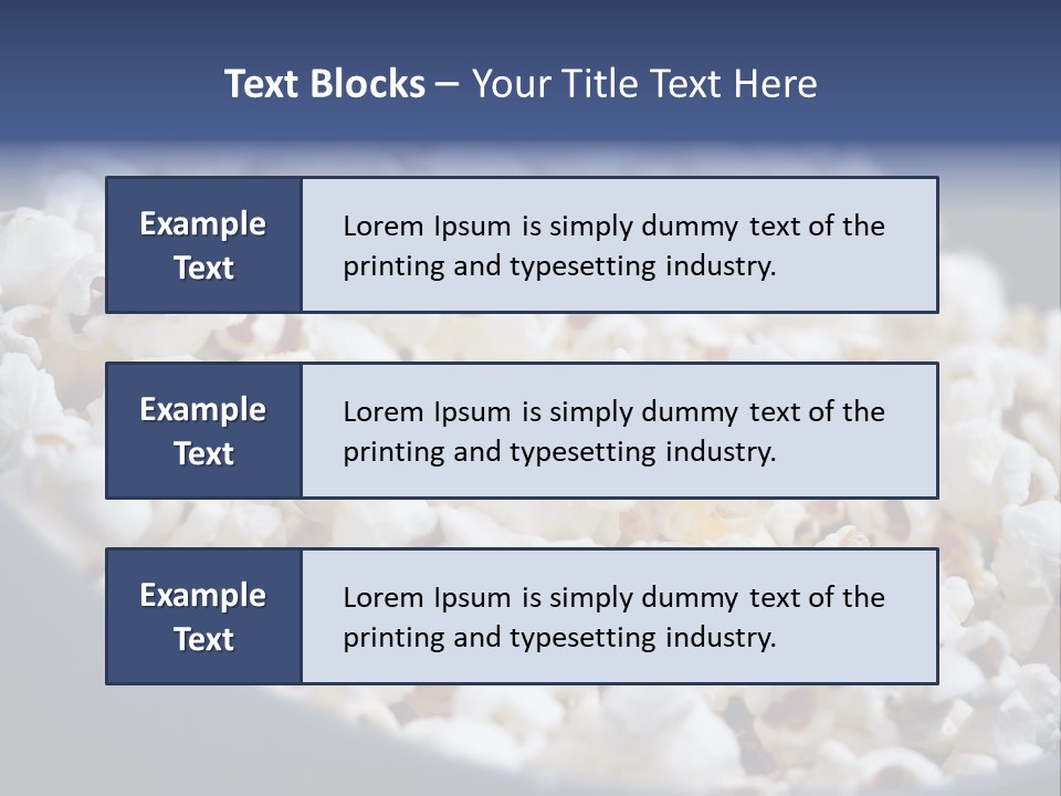 White Entertainment Cozy PowerPoint Template