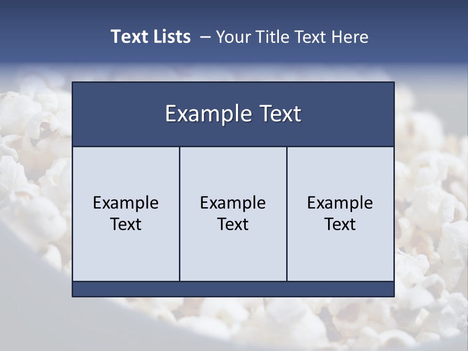 White Entertainment Cozy PowerPoint Template