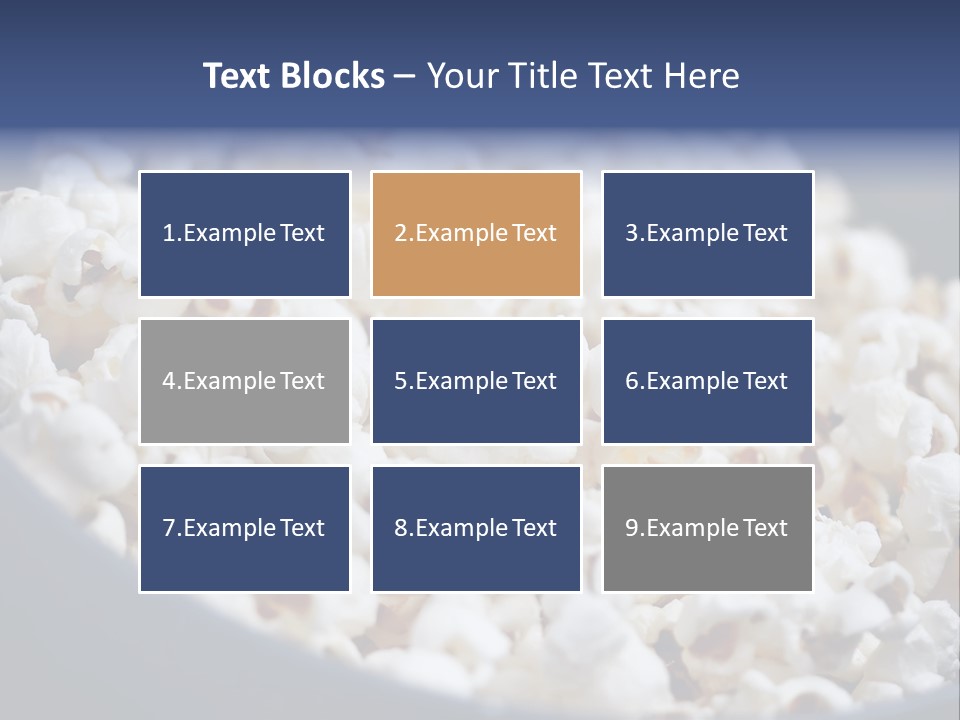 White Entertainment Cozy PowerPoint Template