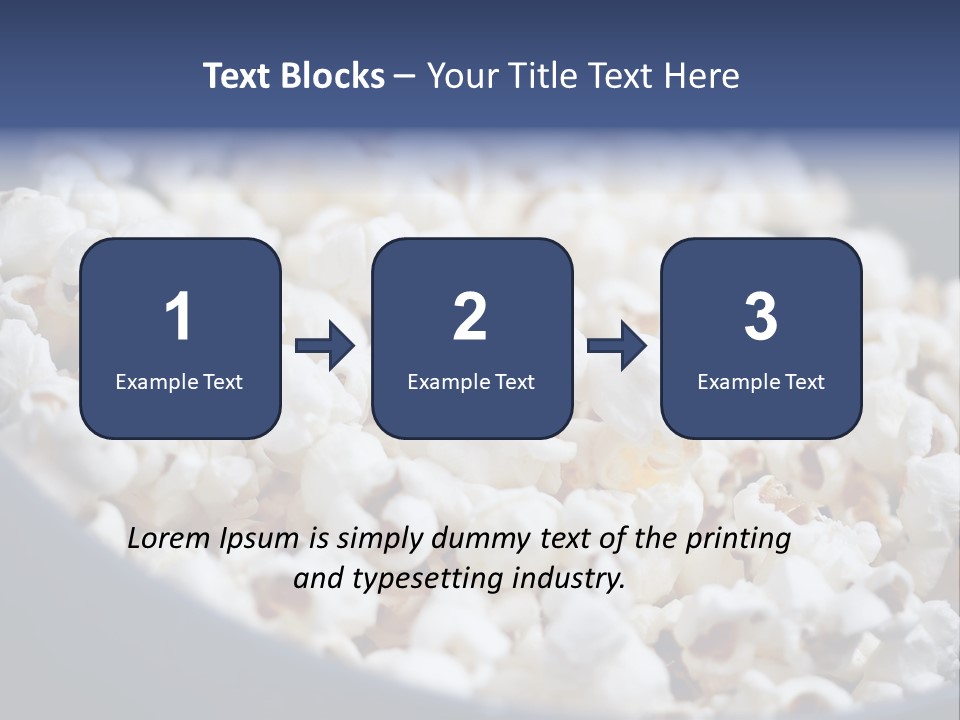 White Entertainment Cozy PowerPoint Template