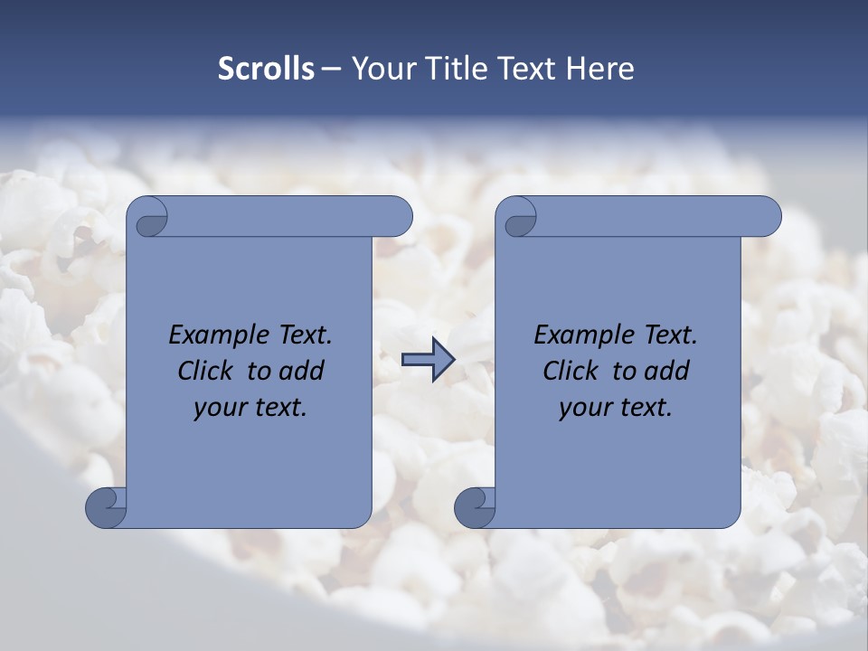 White Entertainment Cozy PowerPoint Template
