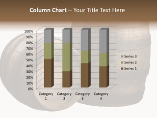 Wood Barrels PowerPoint Template