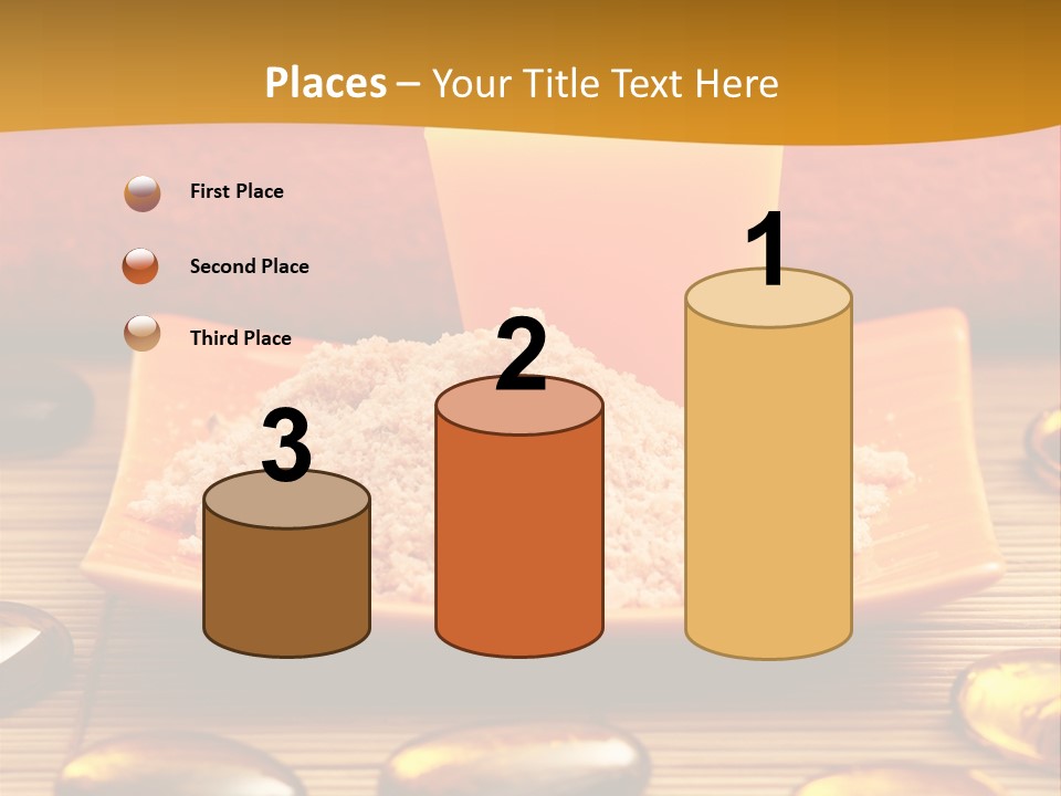 Beauty Bathroom Fabric PowerPoint Template