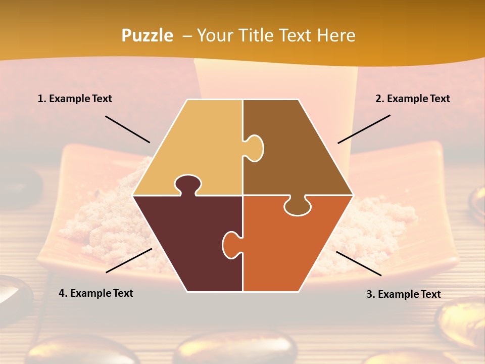 Beauty Bathroom Fabric PowerPoint Template