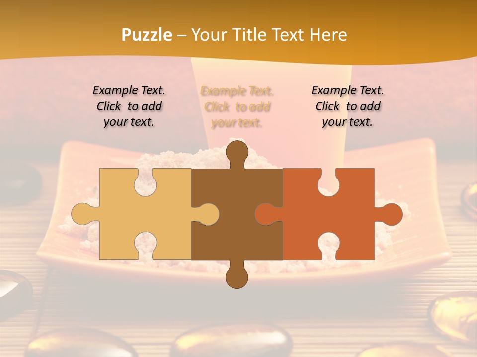 Beauty Bathroom Fabric PowerPoint Template