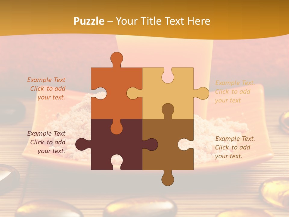 Beauty Bathroom Fabric PowerPoint Template