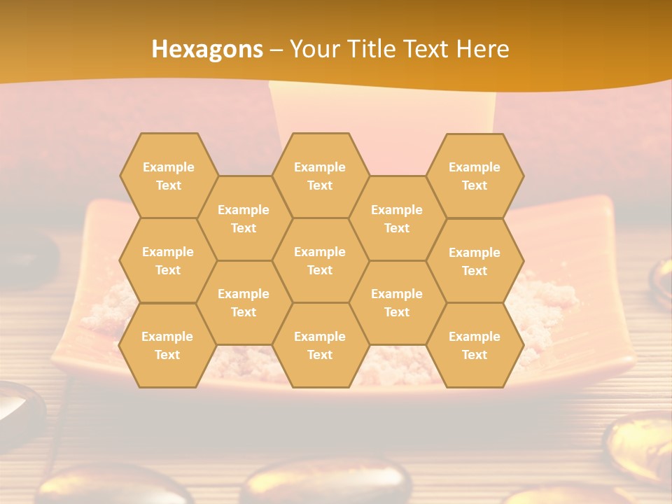 Beauty Bathroom Fabric PowerPoint Template