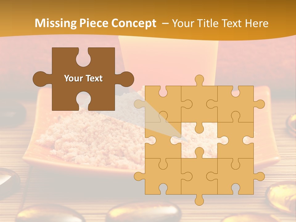 Beauty Bathroom Fabric PowerPoint Template