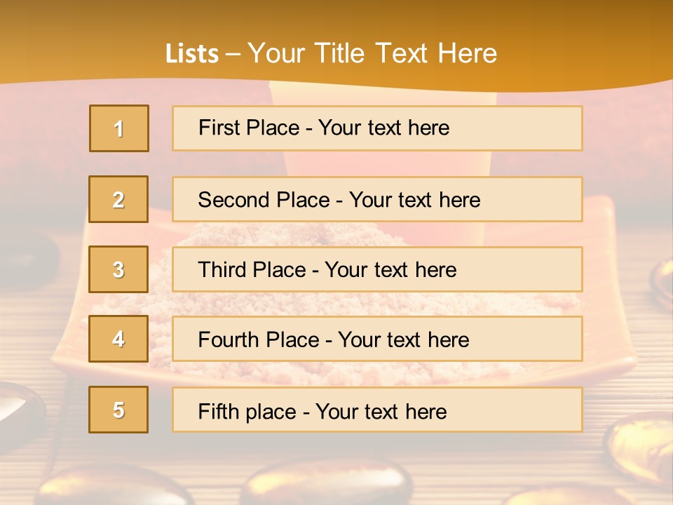 Beauty Bathroom Fabric PowerPoint Template
