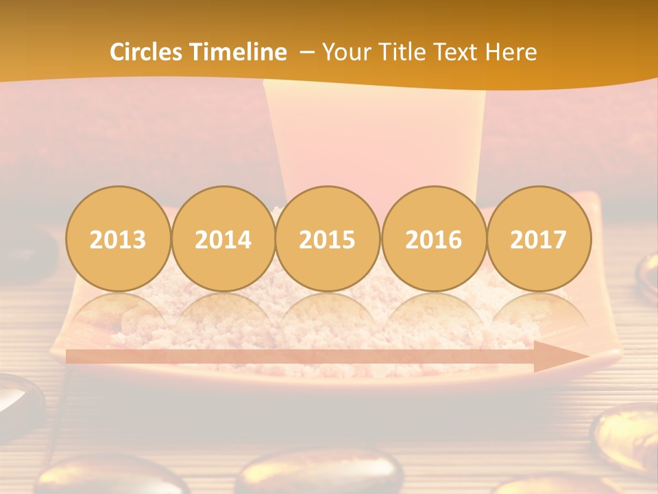 Beauty Bathroom Fabric PowerPoint Template