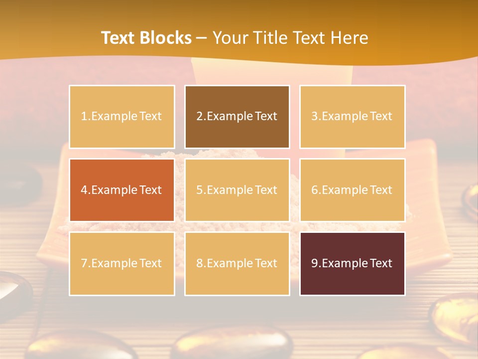 Beauty Bathroom Fabric PowerPoint Template