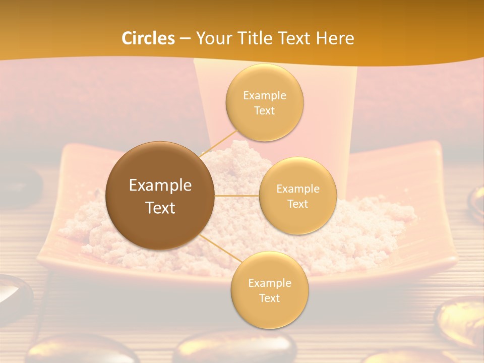 Beauty Bathroom Fabric PowerPoint Template