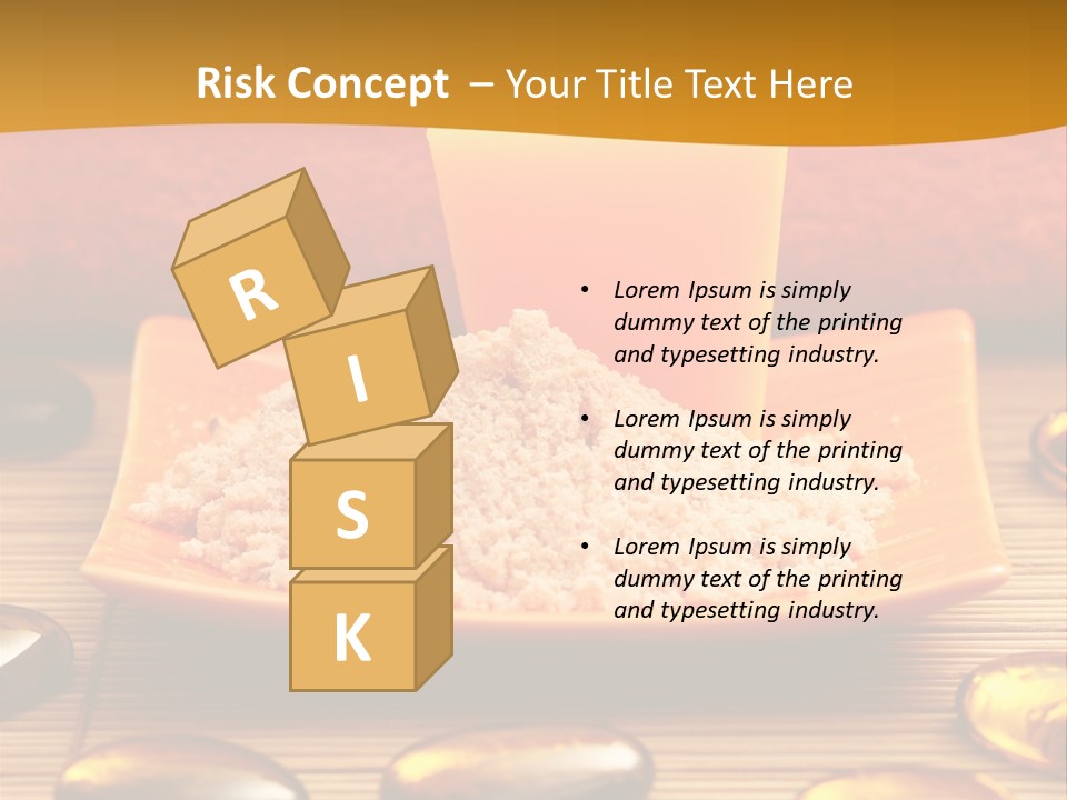 Beauty Bathroom Fabric PowerPoint Template