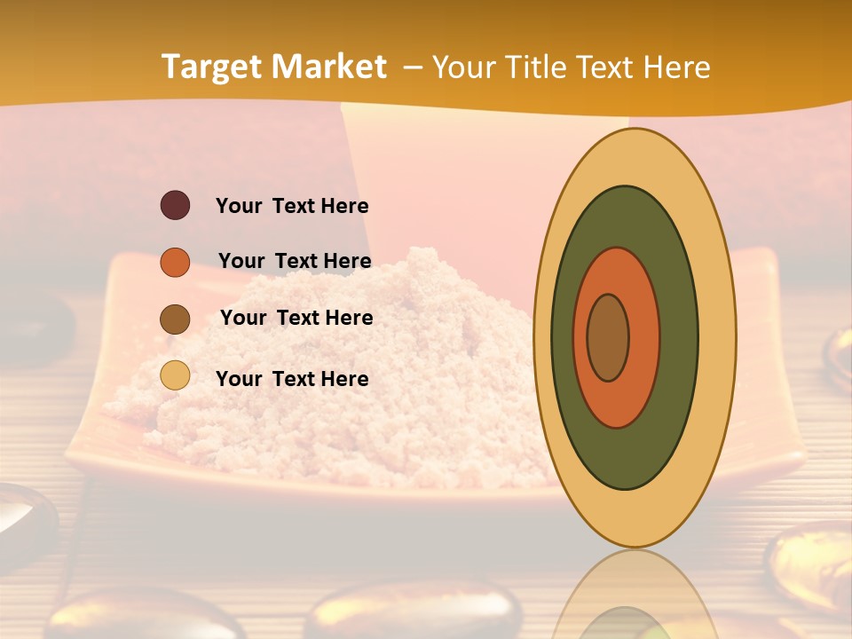 Beauty Bathroom Fabric PowerPoint Template