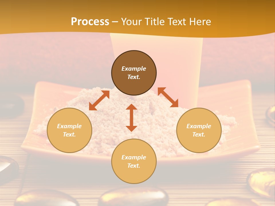 Beauty Bathroom Fabric PowerPoint Template