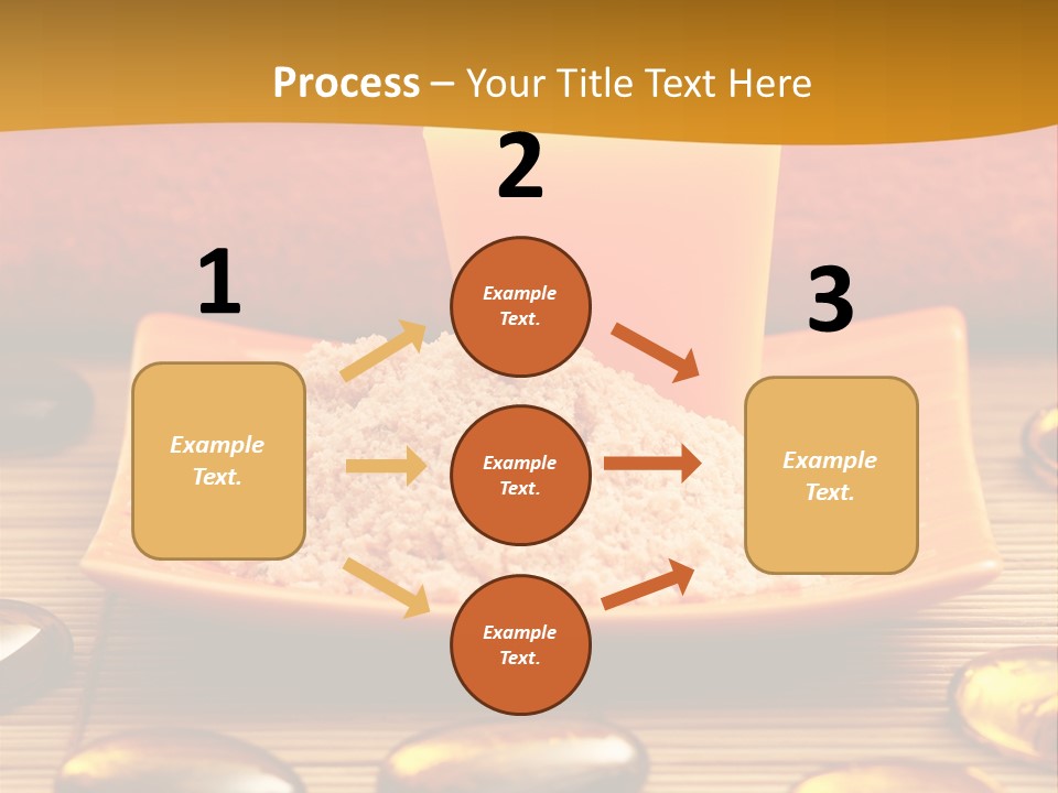 Beauty Bathroom Fabric PowerPoint Template