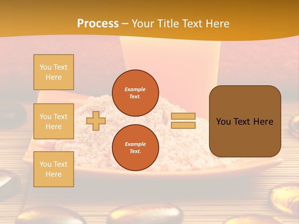 Beauty Bathroom Fabric PowerPoint Template