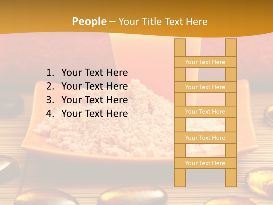 Beauty Bathroom Fabric PowerPoint Template