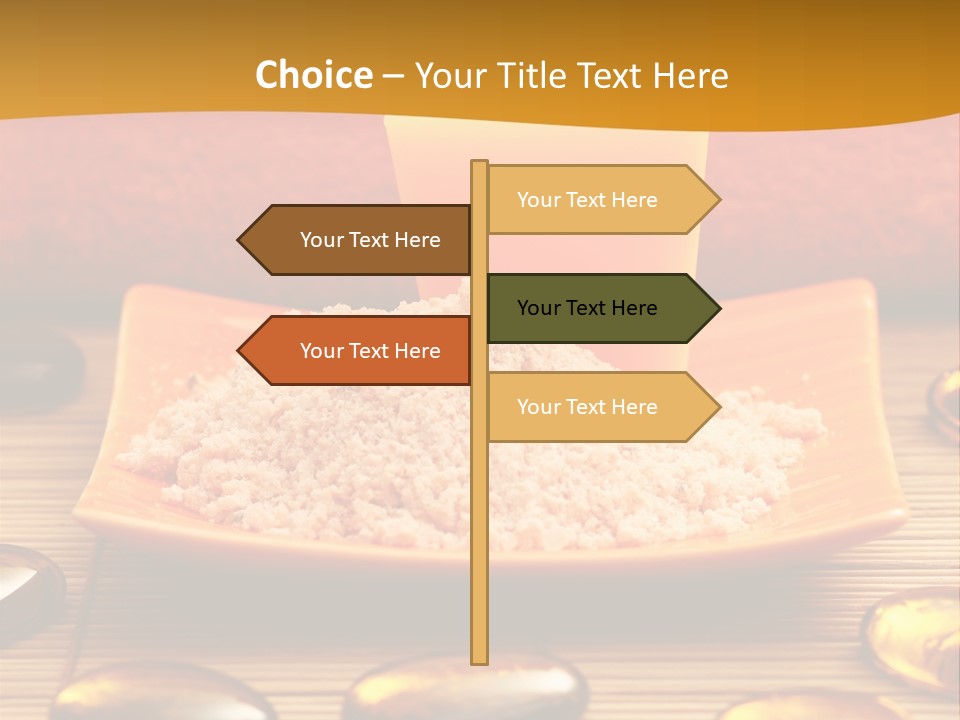 Beauty Bathroom Fabric PowerPoint Template