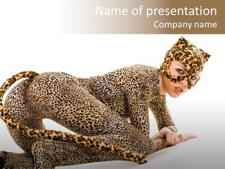 Leopardess PowerPoint Template