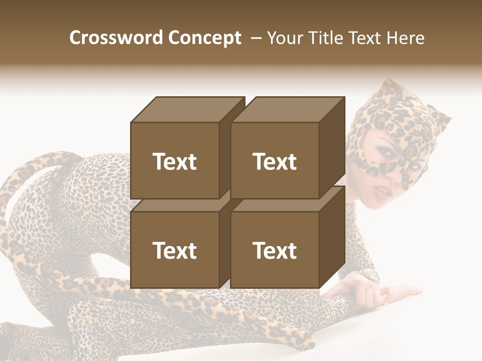 Leopardess PowerPoint Template