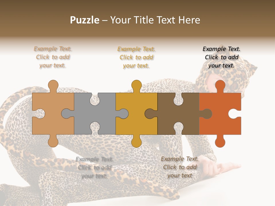 Leopardess PowerPoint Template