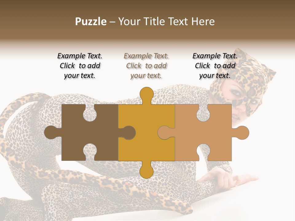 Leopardess PowerPoint Template