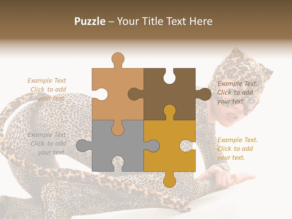 Leopardess PowerPoint Template
