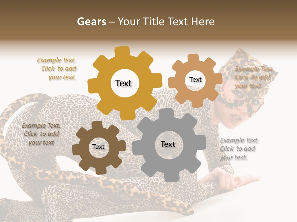 Leopardess PowerPoint Template