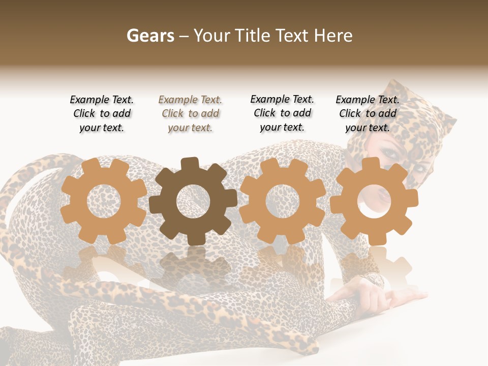 Leopardess PowerPoint Template