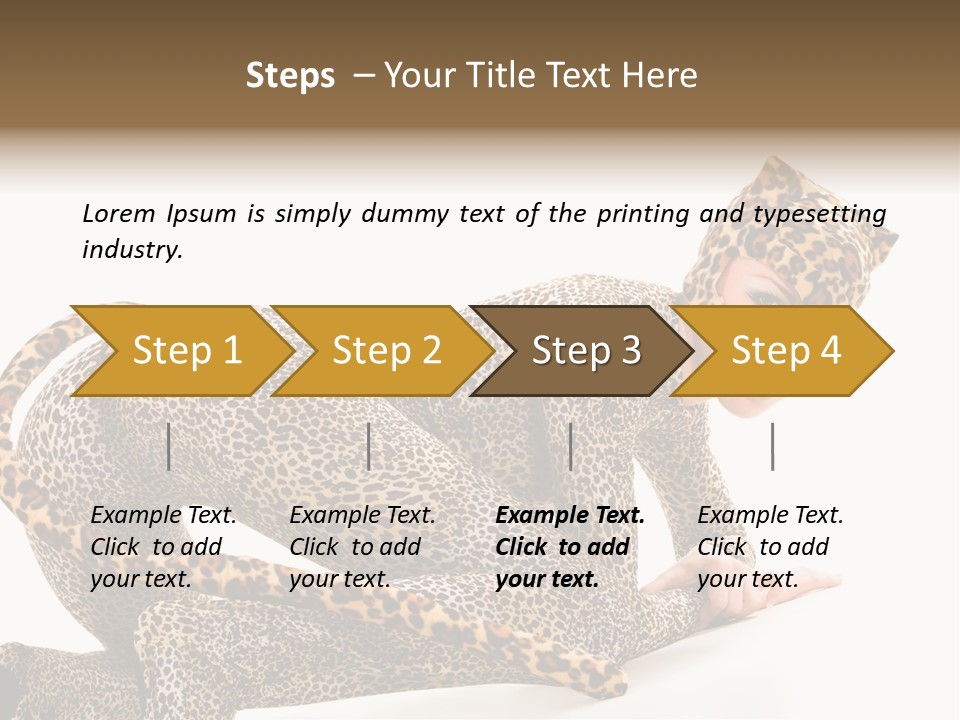 Leopardess PowerPoint Template