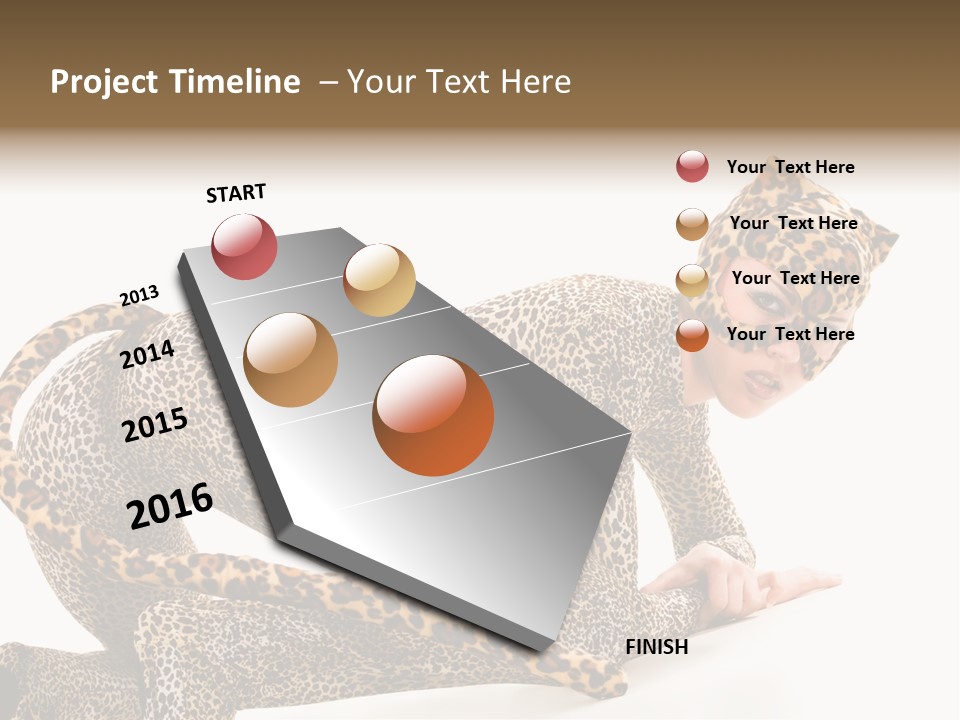 Leopardess PowerPoint Template